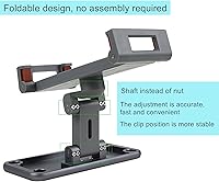 Vista 2 de Hanatora 4.7-12.9 Inch Tablet Holder Mount for DJI Mavic Mini,Mini SE,Mavic 2 Pro/Zoom,Spark,Mavic Air/Pro Platinum Remote Controller, Aluminum