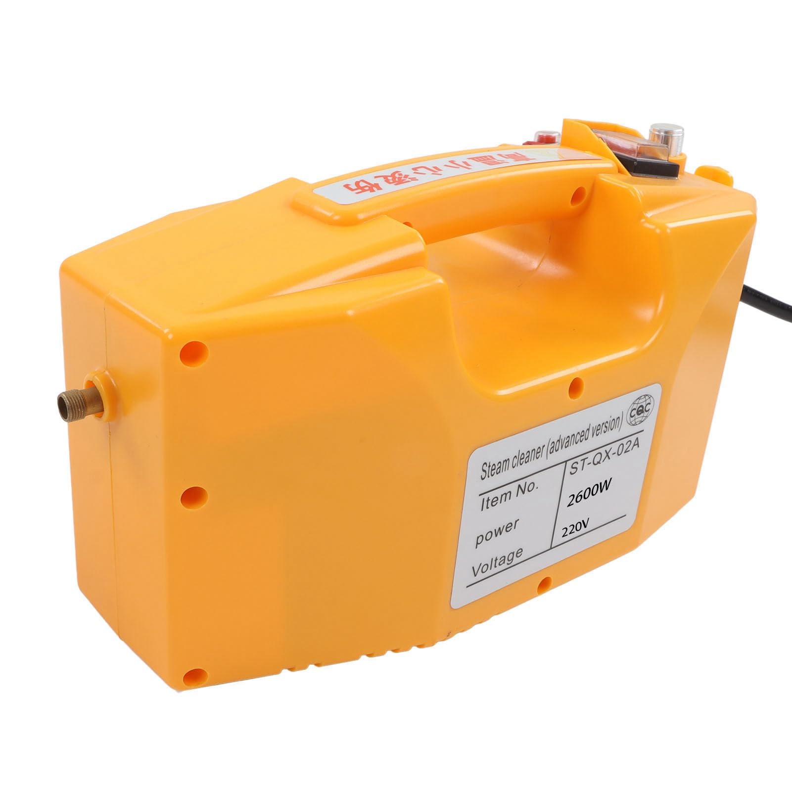 Limpiador a, Máquina de Limpieza Portátil de Alta Presión con Vaporización Instantánea para Electrodomésticos, Muebles, Aires Acondicionados, Campanas, Alfombras (2600W Enchufe europeo 220V)