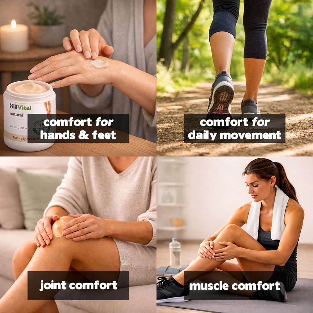 Terapia articular y muscular: crema para aliviar el dolor muscular, crema de alivio del dolor articular para cuello, manos, pies, espalda, fricción corporal no grasosa, alivio muscular