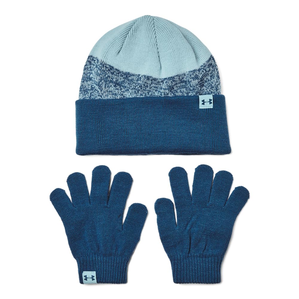 Under Armour Boys' Beanie &amp; Glove Combo