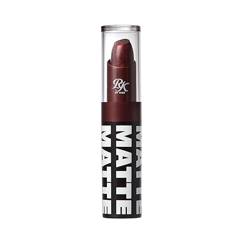 Miniatura 2 de Lápiz labial Ruby Kisses, acabado mate, de larga duración, altamente pigmentado, aplicación suave, cobertura completa, maquillaje de color de labios
