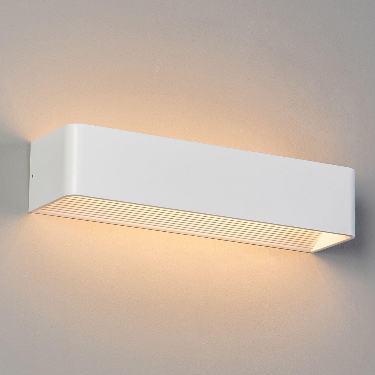 KosiLight - Wall light - LED design rectangle Quadra 12x1W - 37cm - White - 220/230V 50/60Hz - Metal - IP20 - A