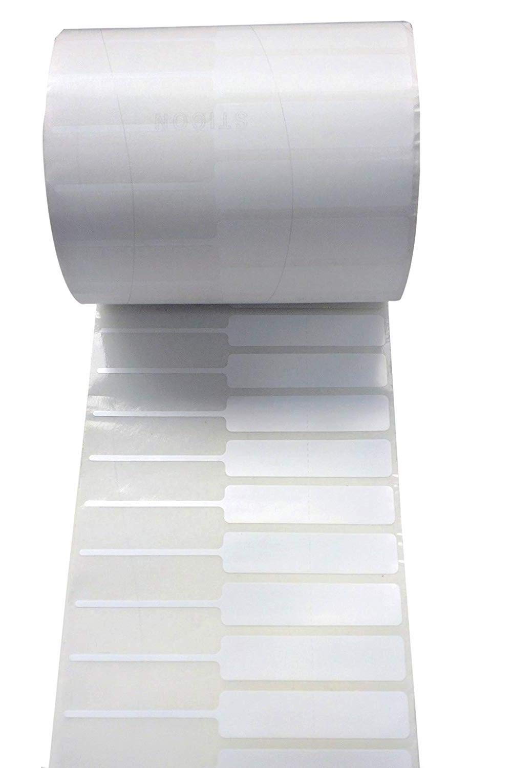 Thermal Transfer Polyester Tag,100mm*13mm,Roll of 2500 Pcs,Jewellery Tags