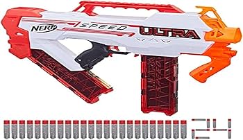 Nerf Ultra Speed Fully Motorised Blaster, 24 Nerf AccuStrike