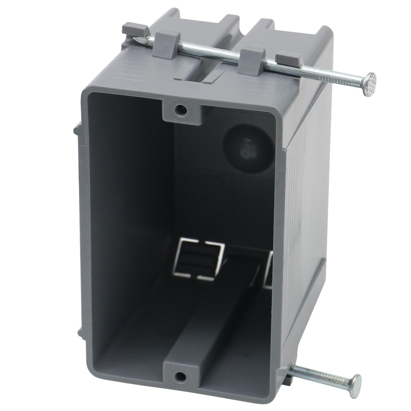 Electrical Boxes - 6 Pack 2-Gang PVC Outlet Boxes -7