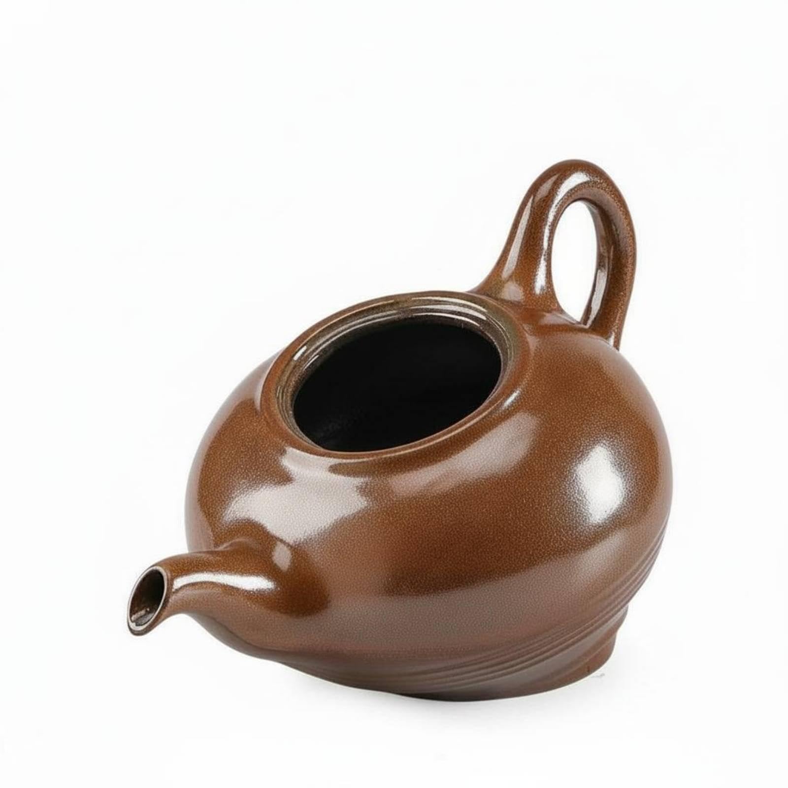 LOOM TREE Fortunate Cat Water Feature Good Luck Ceramic Water Water Feature Opening Gift Indoor Water Feature for Cashier Counter, Store, Entryway L Teapot Brown|Home & Garden| Lamps Lighting & Cei-image-12