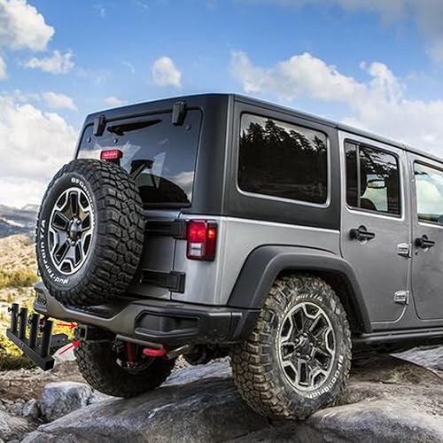 Miniatura 8 de Soporte de enganche mejorado para 4 postes de bandera de camión, estante de almacenamiento de caña de pescar, ángulo ajustable para cualquier