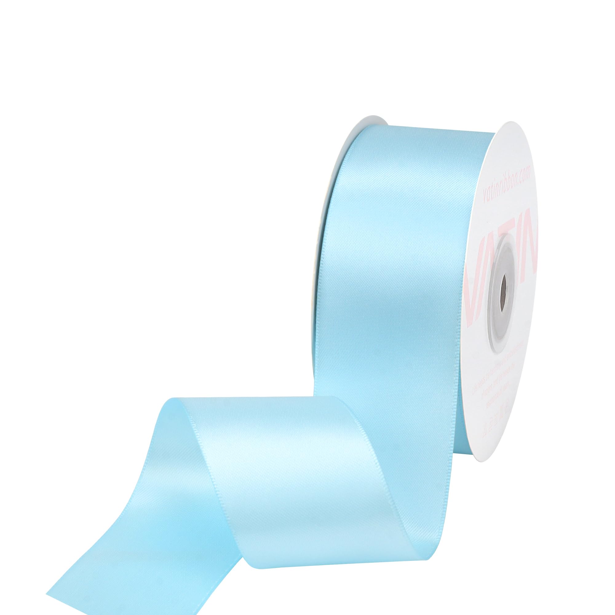 VATIN 100mm Wide Double Faced Polyester Deep Navy Blue Satin Ribbon- 4.5 Metre/Spool, Perfect for Chair Sash, Making Bow, Sewing and Wedding Bouquet — view 275