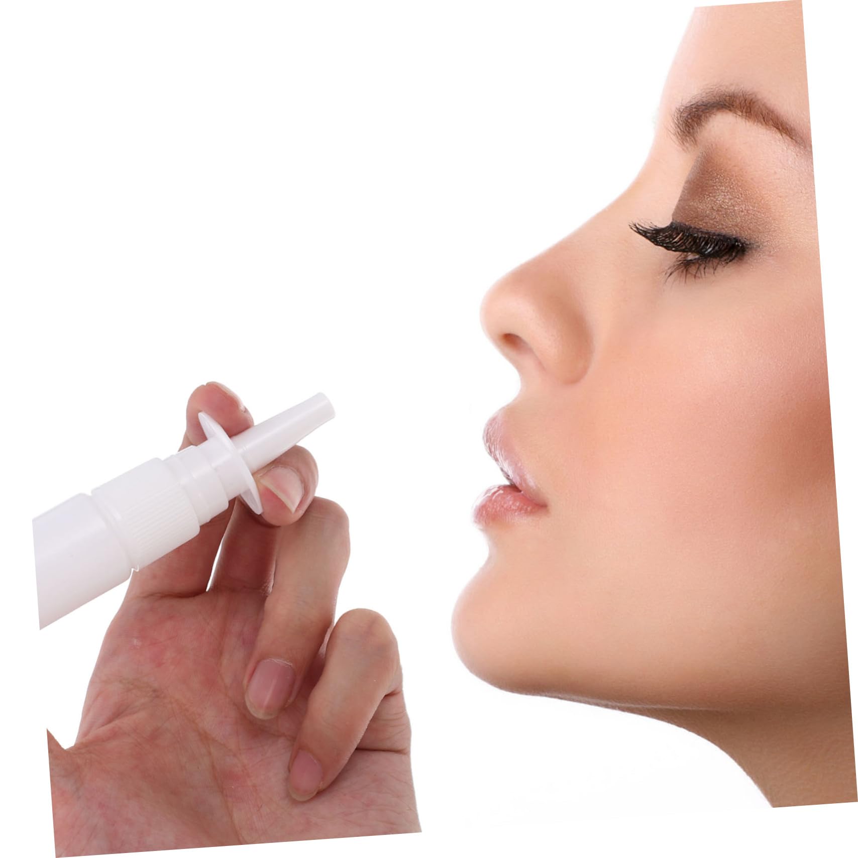 200 Stück 10ml Sprühfläschchen für Öl Wiederbefüllbare Weiße Plastik Sprühflasche mit Schutzkappe für Reise und Outdoor Anwendung