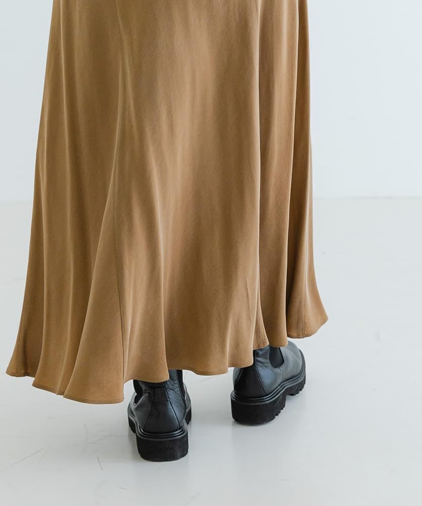 リピ割】かぐれ 『2サイズ展開』キュプラスカート アーバンリサーチ