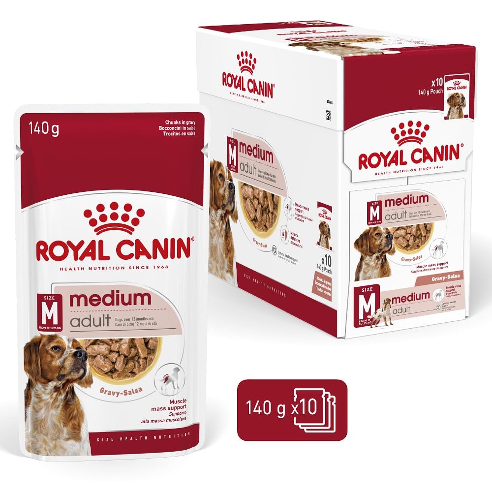 Royal Royal Canine Dorosły średnie pudełko 10x140gr 1400 g
