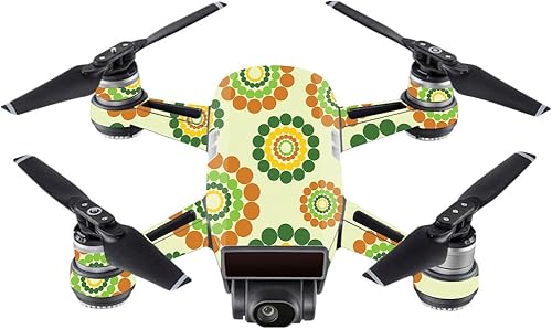 MightySkins - Pegatina para piel (compatible con DJI, 100 unidades), color negro), DJSP-Hippie Flowers