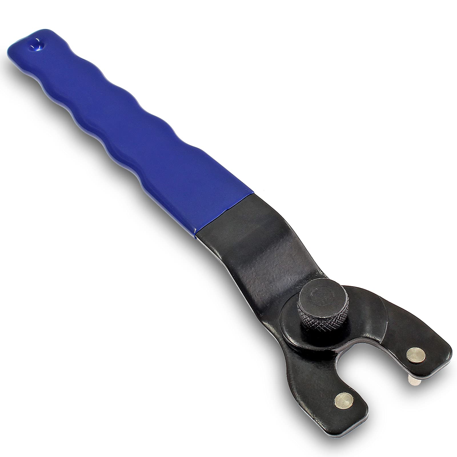 Cionyce Black Adjustable Pin Spanner Wrench Lock-Nut Angle Grinder Wrench For Dewalt Makita And Other Inch To 9 Inch Angle Grinders Size 4