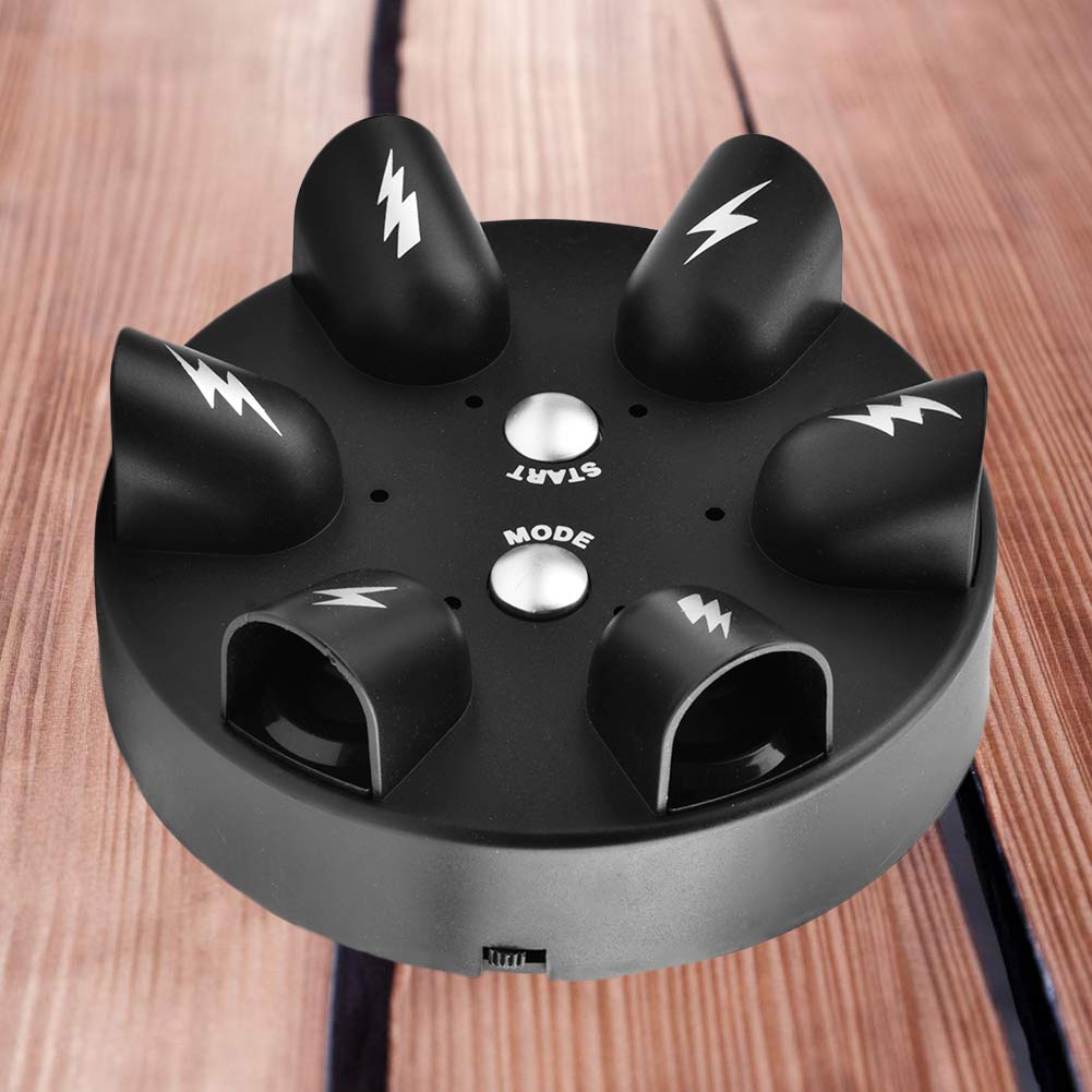 Electric Shock Lie Detector Six Players 2 Punishment Functions Plastic Material Electric Shock Polygraph Truth Party Game Party for Parents AndKids