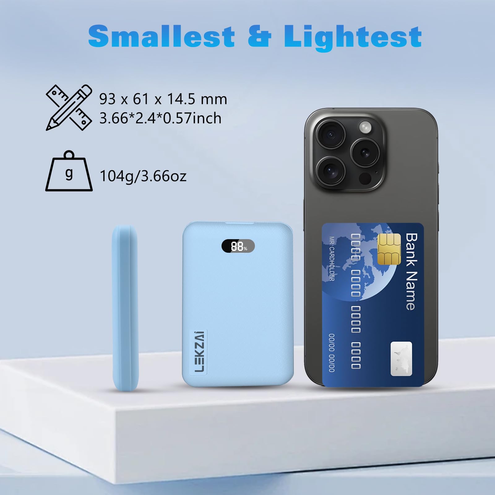 lekzai portable charger