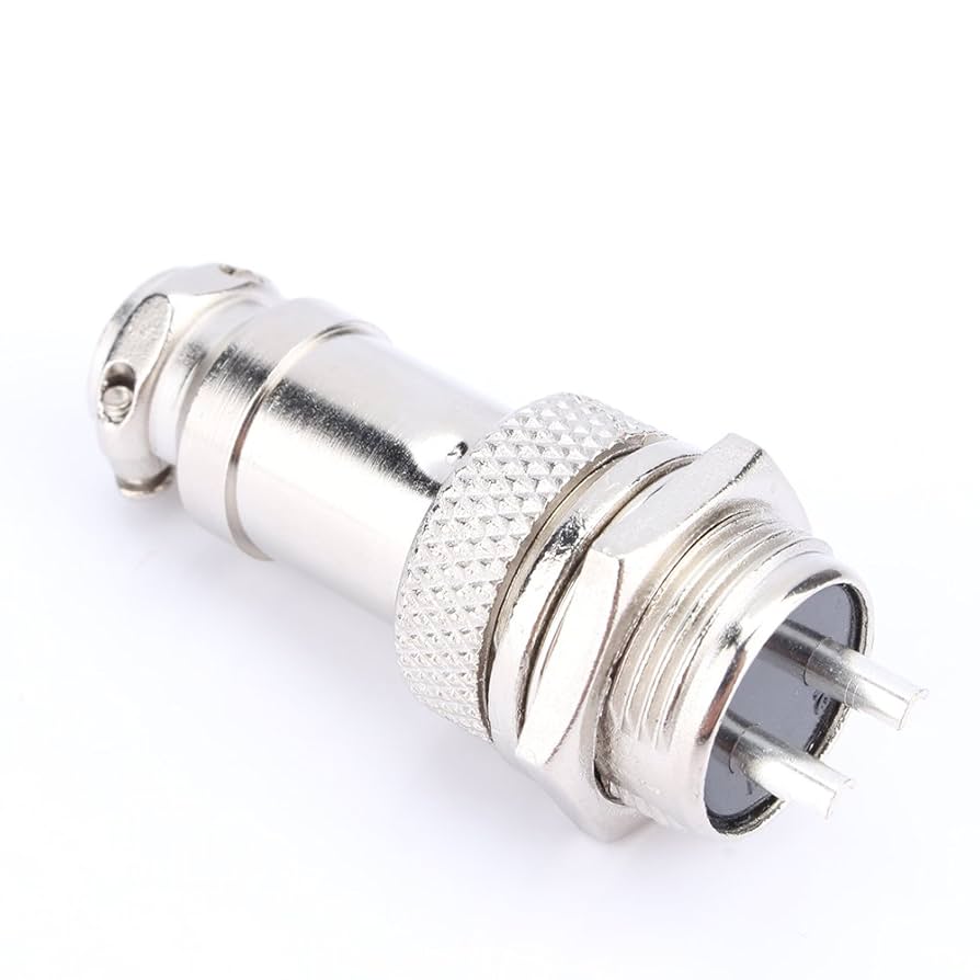 THE UN UN OR U OUT 12㌅レコード 2P GX16 2-Pin Aviation Connector Set Screw Lock Male Female