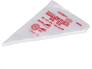 100 Pezzi Borse per Piping Riutilizzabile Antiscivolo Extra Spessa Sacchetto della Pasticceria Borse per la Glassa per Forniture per Decorare la Torta Torta Glassa Strumento di Cottura fai da te (M)