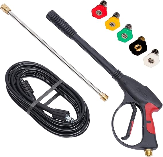 3000 PSI Pressure Washer Gun Power Washer Spray Gun Kit 3000 PSI Pressure Washer Gun Power Washer Spray Gun Kit