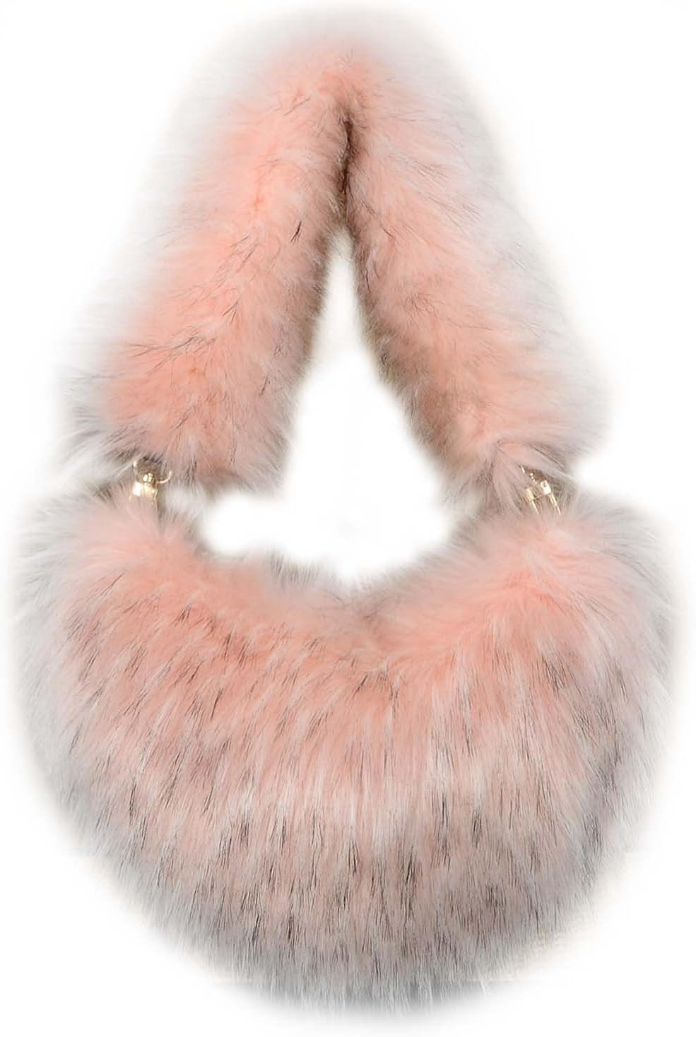 美品 エルメス ヴェスパ グレージュ ムートン ブラウン シルバー金具