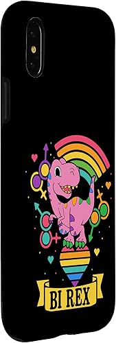 Miniatura 9 de iPhone 14 Pro Bi Rex - Funda de orgullo bisexual de dinosaurio Dino T Rex