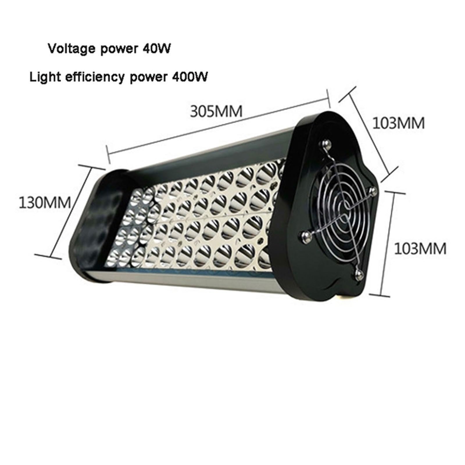 Lámpara de curado coloidal UV portátil 400W, cabezal de impresión, impresora fotográfica de inyección de tinta, resina de curado de tinta, 365nm 395nm 405nm lámpara de curado UV LED Con disipador