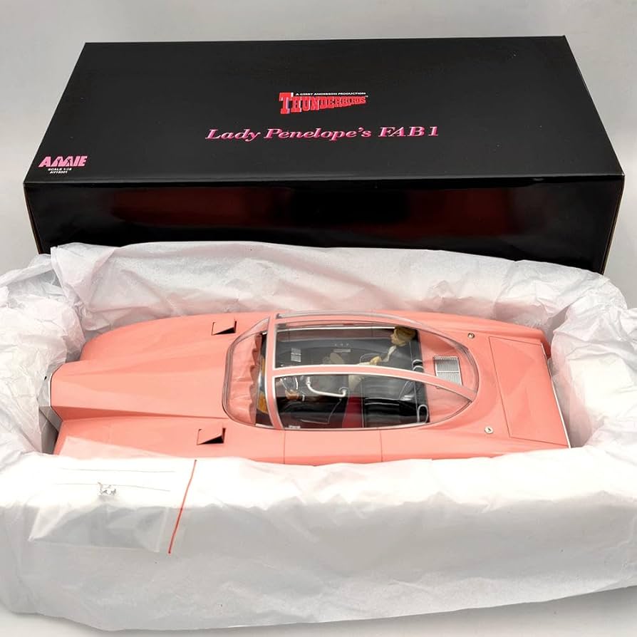 ミニカー AMIE 1/18 Lady Penelope's FAB1 AMIE 1:18 for Lady Penelopes Thunderbirds FAB1 FAB 1 Resin