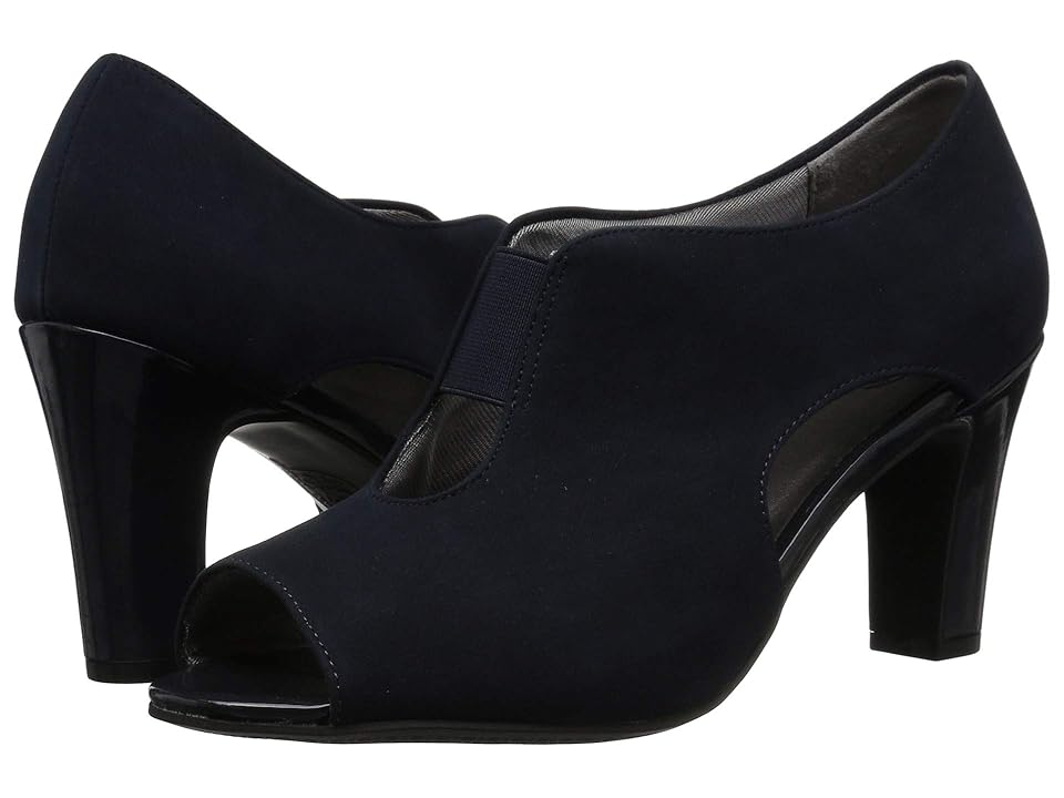 

LifeStride Carla (Navy Faux Suede) Women's Shoes