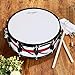 Lexington SD300M-WR Snare Drum Set Student Wood Shell 14 X 5.5 Inches with 10 Lugs, Includes Drum Key, Drumsticks and Strap, Irregular Graphs