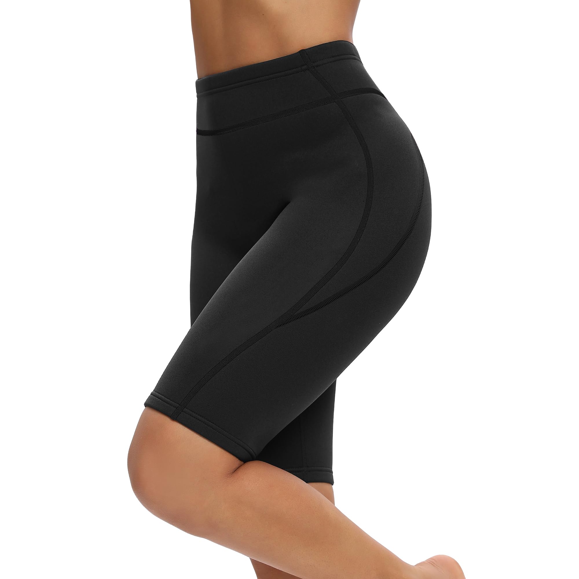 GoldFin Pantalones cortos de neopreno para mujer, 2 mm, para buceo, buceo, esnórquel, flotabilidad
