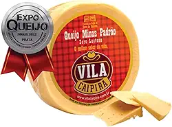 Queijo Minas Padrão Zero Lactose Vila Caipira 500g - Sabor Autêntico e Sem Lactose, Perfeito para Dietas Especiais!