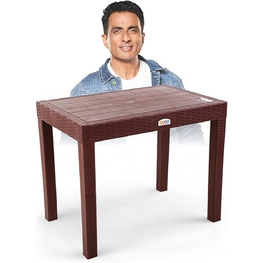 Nexa Dining Table - Wooden Texture - Small - 200 kg