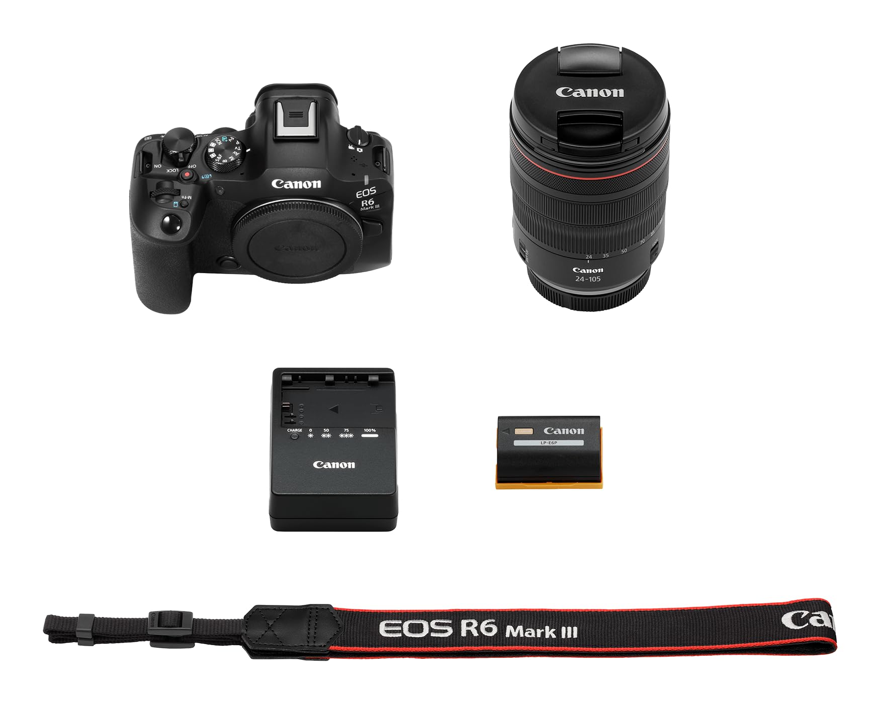 Amazon.com : Canon EOS R6 Mark III RF24-105mm F4 L is USM Lens Kit
