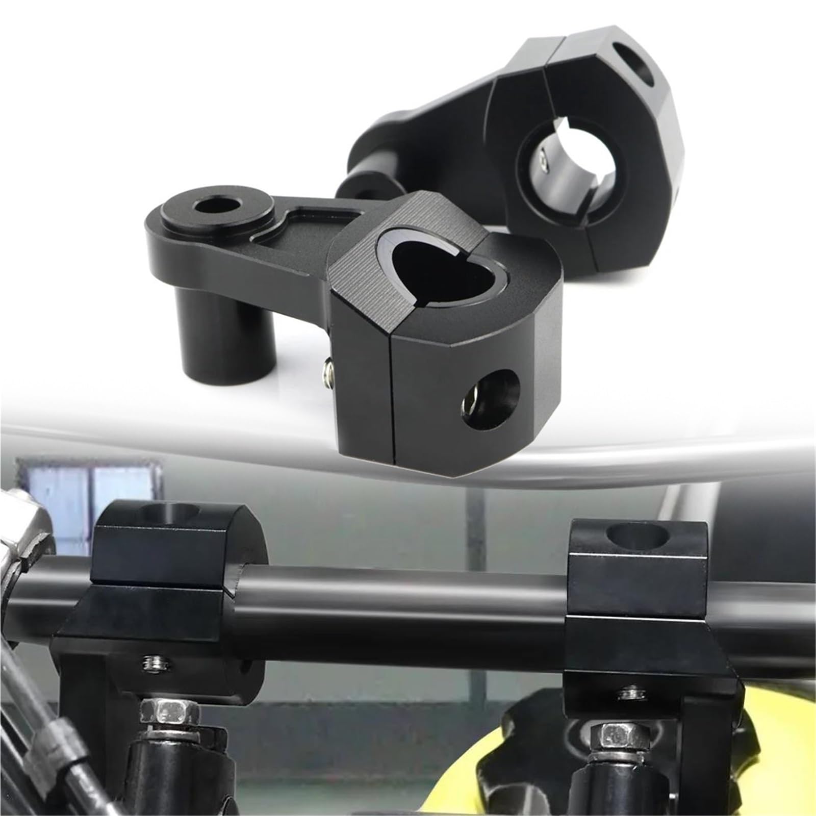 Pontets de guidon moto 22mm contre la fatigue pour Dominar 250 400