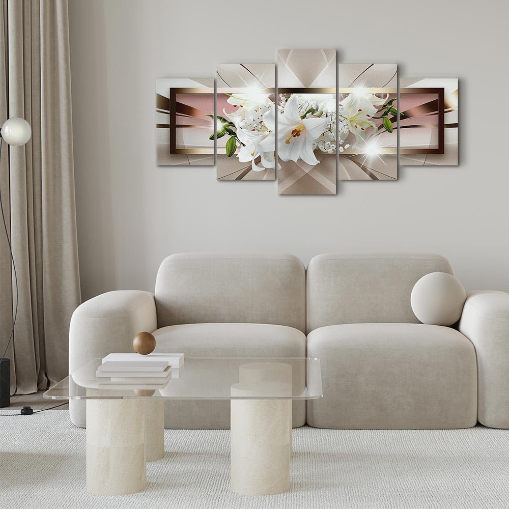Murando Quadro In Rilievo Acrilico 225x112 Cm 5 Pezzi – Mappa Geografica Artistica Moderna Per Soggiorno - copertina
