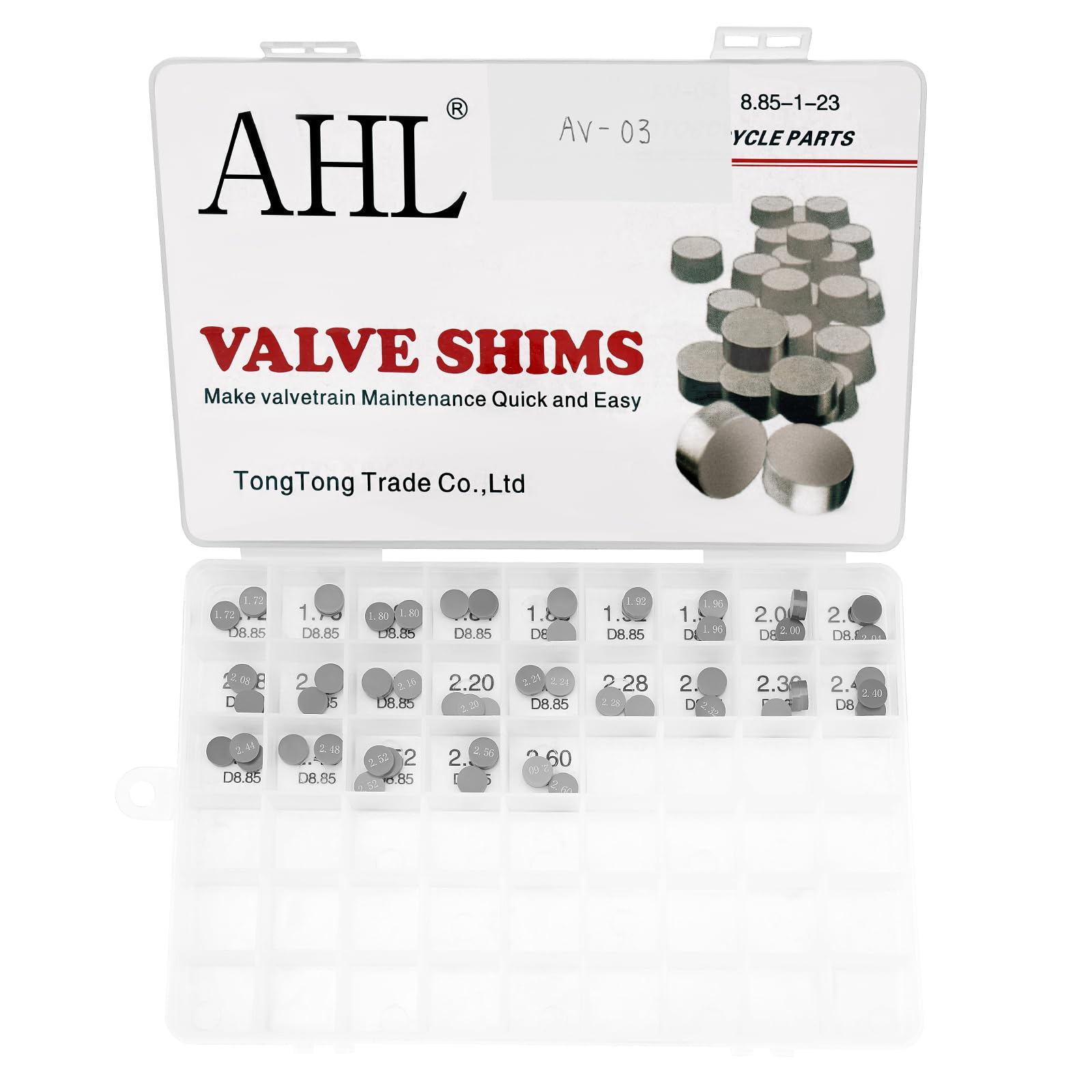 Amazon.com: AHL 8.85mm O.D. 1.72mm-2.60mm Thick Adjustable Valve