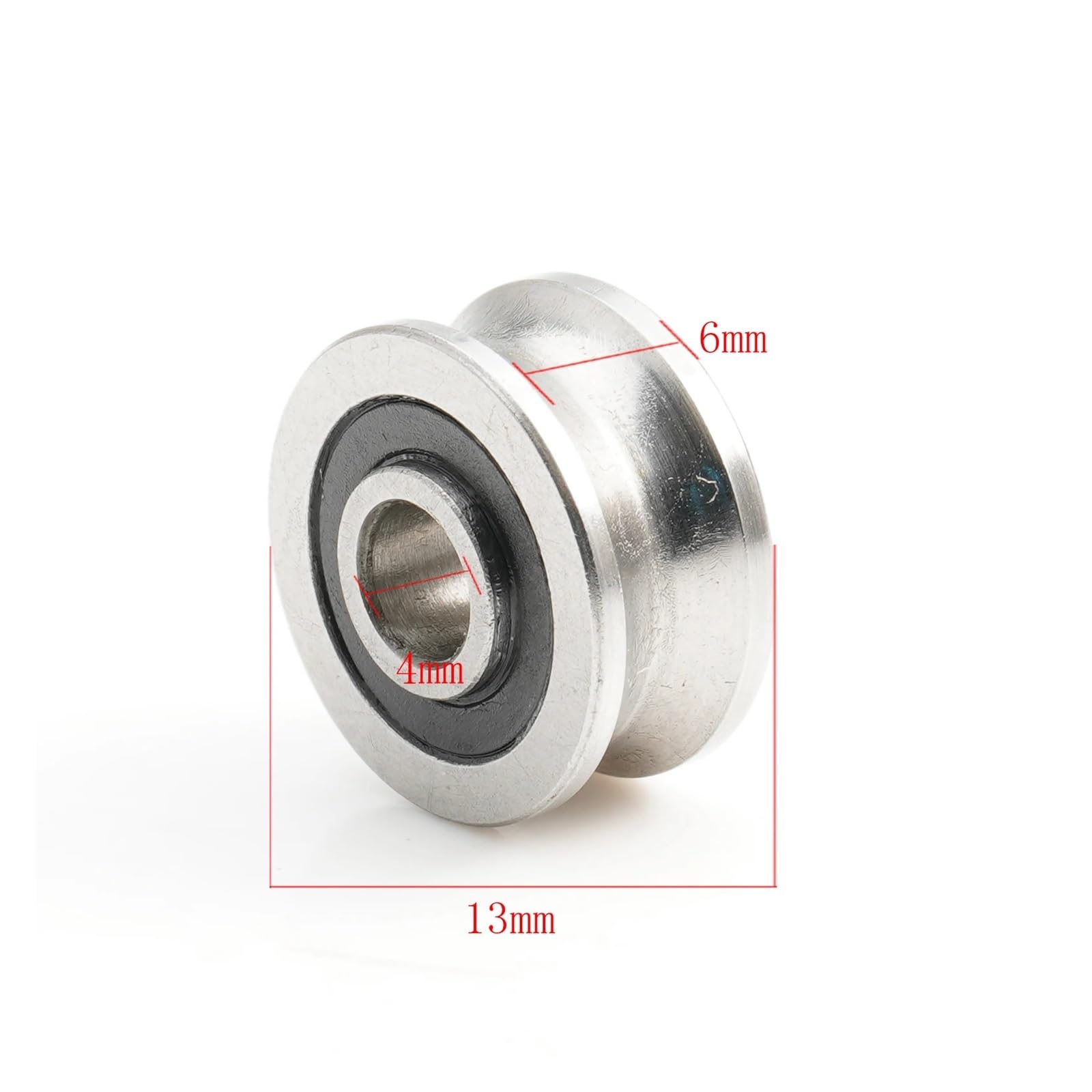Rulli di scorrimento con cuscinetti for macchine da ricamo con scanalatura ad gotico SG10-2RS