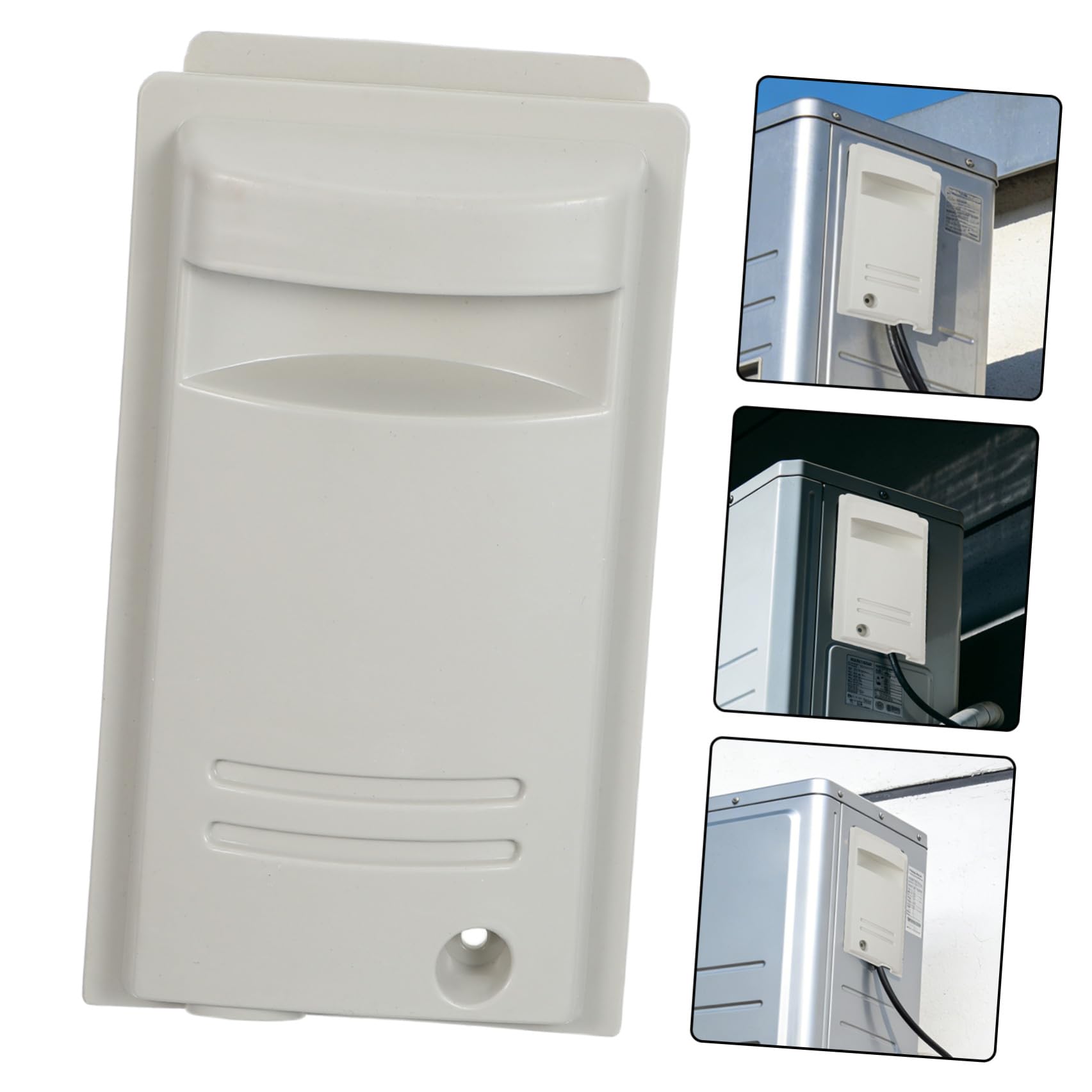 PRETYZOOM Copri Cavi Elettrici per Unità Esterna Climatizzatore 1-5p in Gomma Maniglia Resistente per Protezione Condizionatore