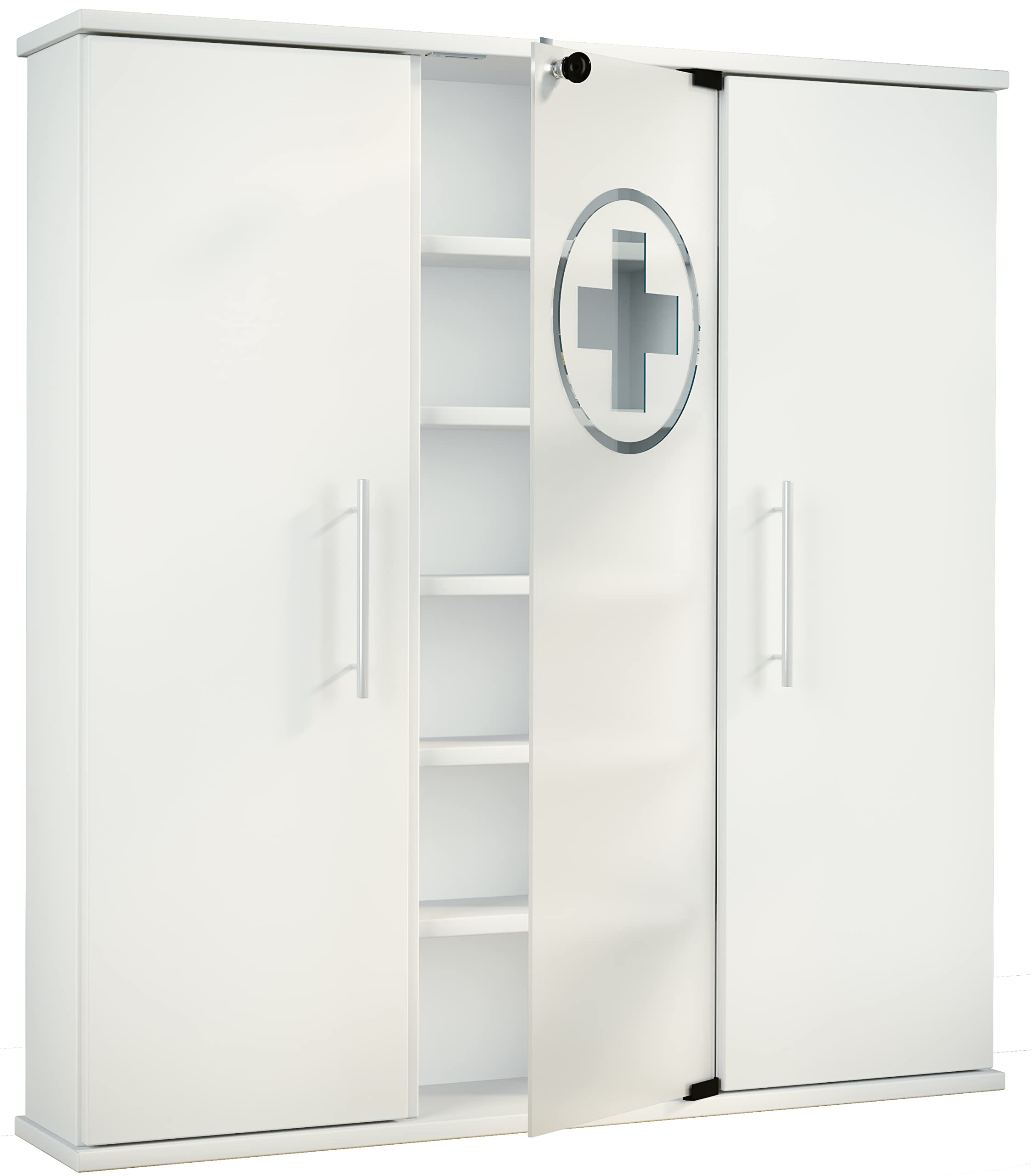 VCM Armoire a Pharmacie Murale, Boite a Pharmacie Murale Blanc