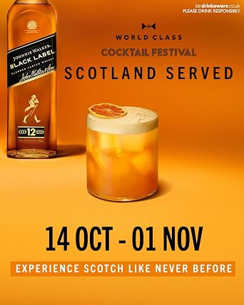Johnnie Walker Black Label | 40% vol | 70cl | Blended Scotch Whisky | Crafted Using Whiskies Aged a Minimum of 12 Years | Neat or in Mixed Drinks | Ideal for Gifting