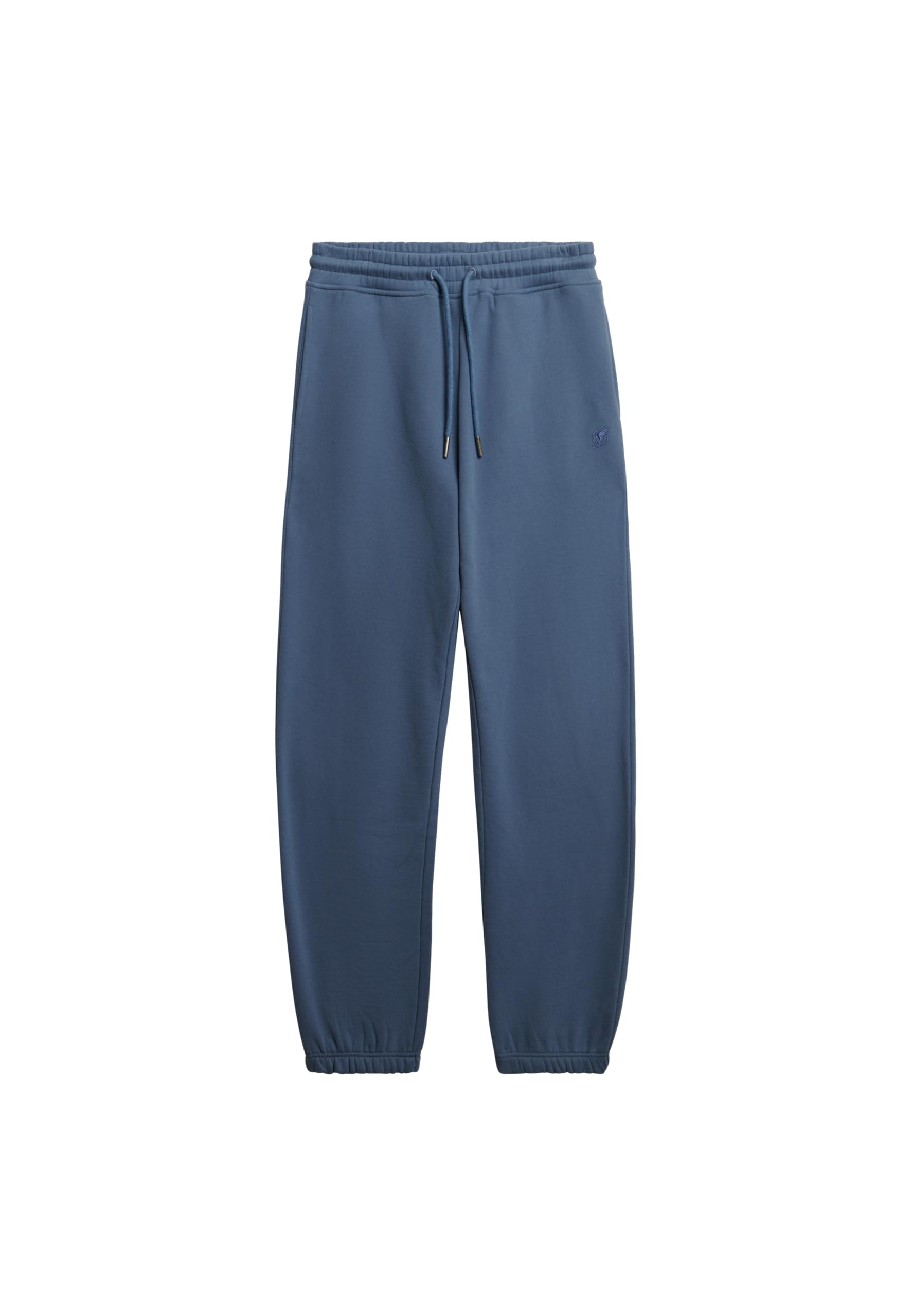 Superdry Bleu Oversized Tracksuit Bottoms Blank