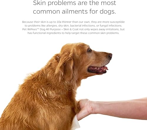 Miniatura 5 de Pet Parents Pet WiPees - Toallitas multiusos para perros + piel y pelaje para mascotas, toallitas para perros, toallitas para perros y cachorros,