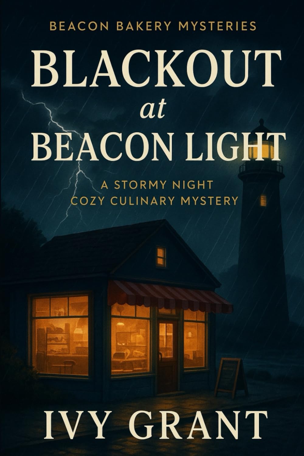 Blackout at Beacon Light: A Stormy Night Cozy Culinary Mystery (Beacon Bakery Mysteries)