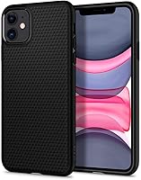 Vista 4 de Spigen Liquid Air - Funda diseñada para iPhone 11 (2019), color negro mate