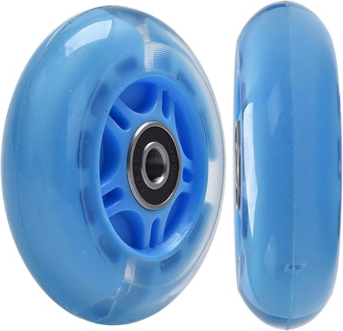 Miniatura 3 de Rueda trasera flash de 3.150 in x 0.945 in M8x43 44 45 46 1.850 in Juego de ejes para micro mini plegable 2 3 4 ruedas niños scooter herramienta de