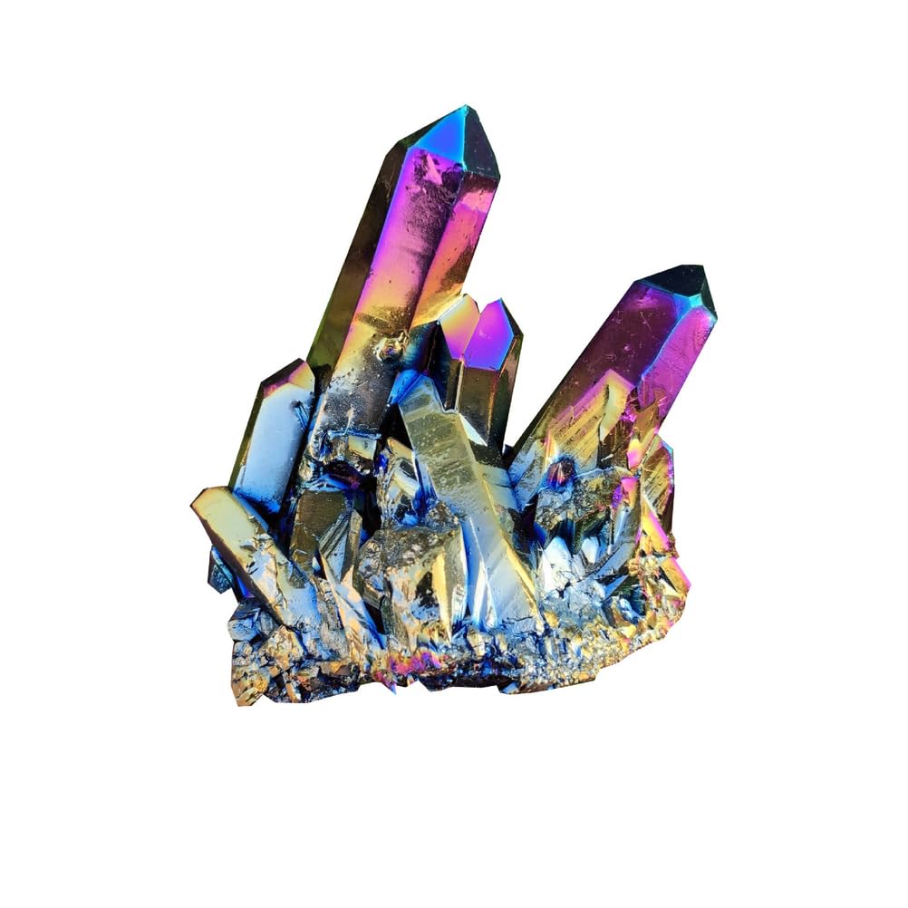 Drusa de cuarzo cristalino un regalo original de artesanía mineral de 150g