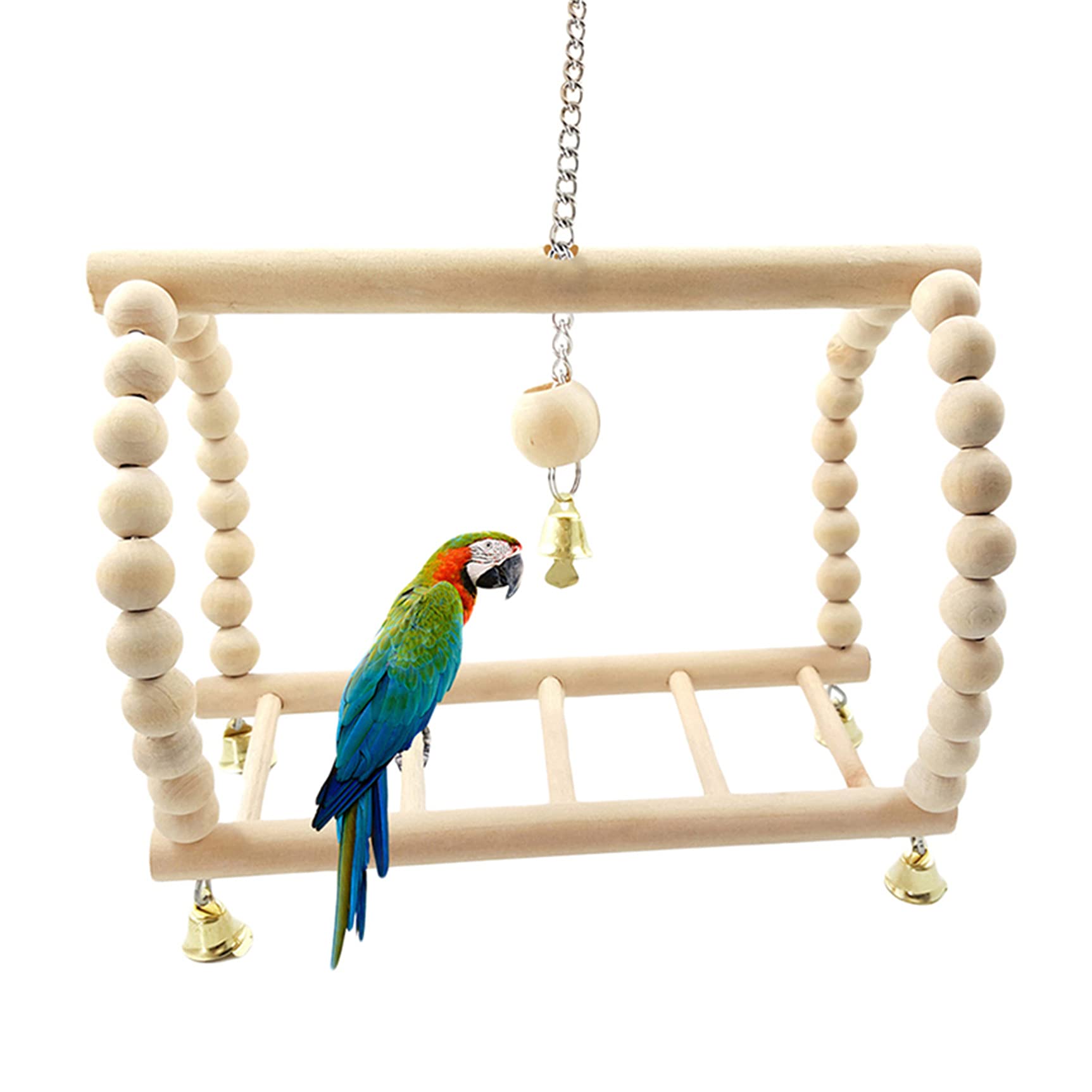 Amazon | KISSFRIDAY 鳥 おもちゃ とまり木 はしご 鳥 インコ おもちゃ