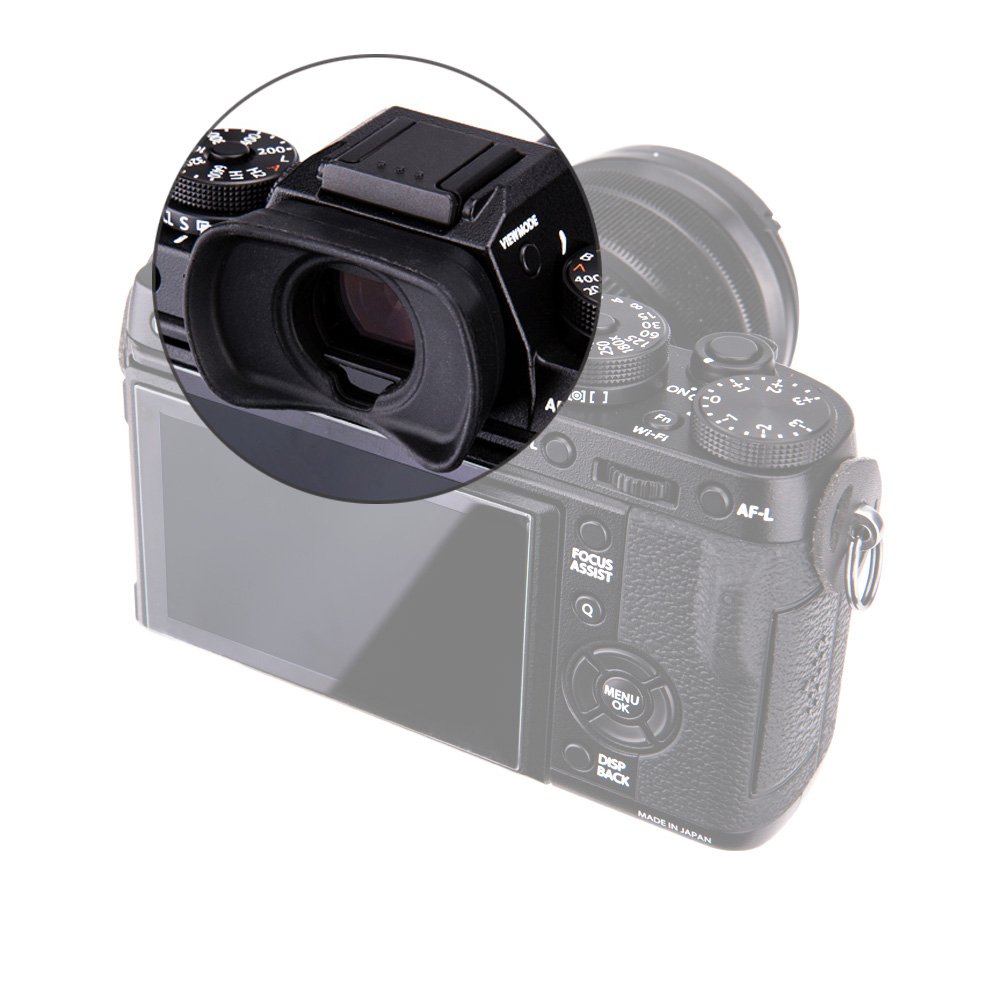 (2 Pack) JJC Oeilleton pour Fujifilm X-T5 X-T4 X-T3 X-T2 X-T1 X-H2 X-H2S X-H1 GFX100S GFX100 GFX100II GFX50S GFX50SII Remplacement Fuji EC-XT L, EC-GFX, EC-XT M, EC-XT S et EC-XH W
