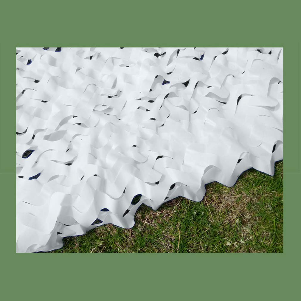 Red de Camuflaje de Nieve de Una Sola Capa Blanca,Jardín Restaurante Fotografía Fondo Decoración de Fiesta Red,Observación Aves Caza Militar Sombreado Malla de Camuflaje