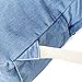 zijie Denim Backpack for girls, women Classic Retro Bookbags children teen School Bag Jeans Backpack for college