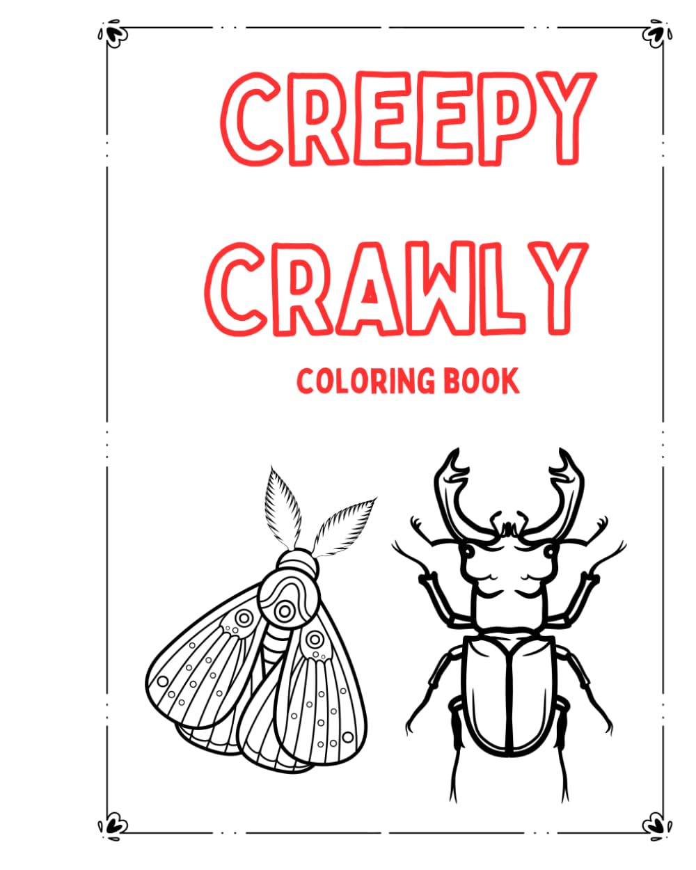 Creepy Crawly Coloring Book